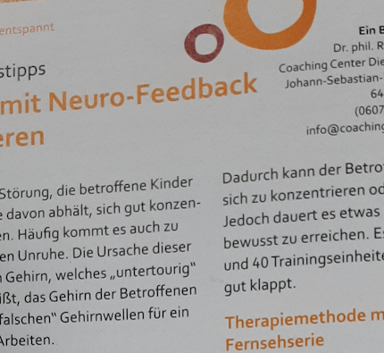 AD(H)S mit Neuro-Feedback therapieren